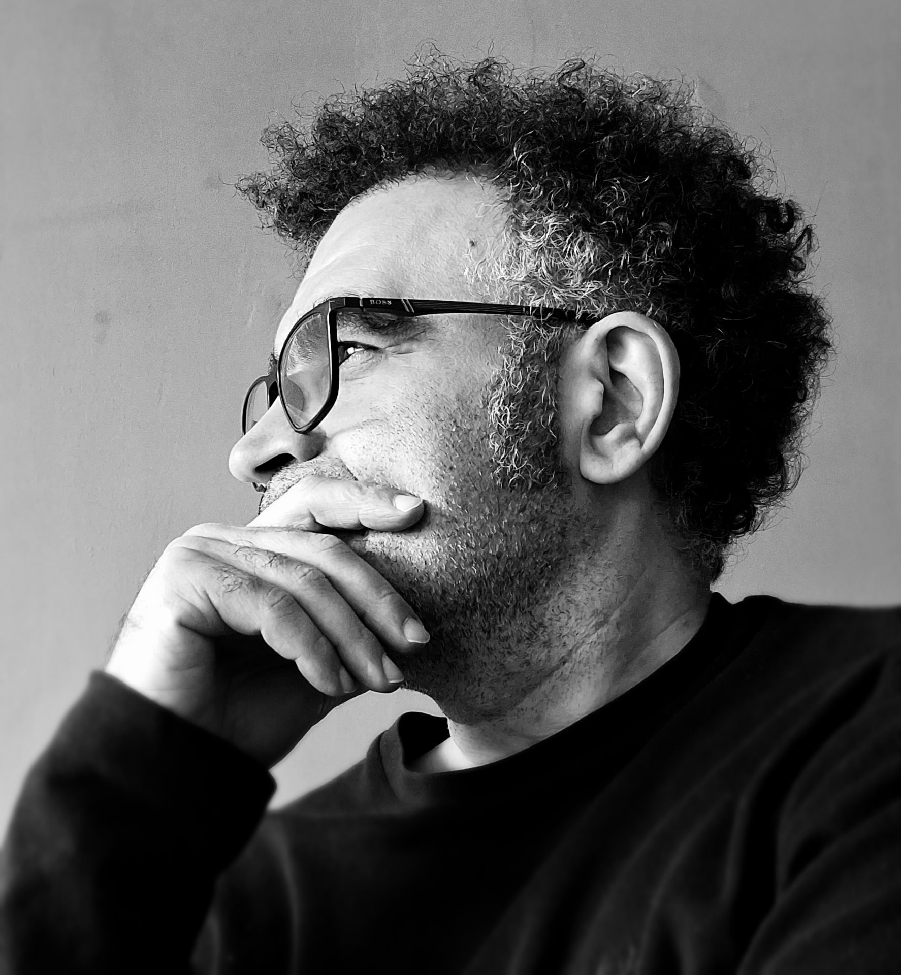 Portrait of artist Jalaleddin Mashmooli